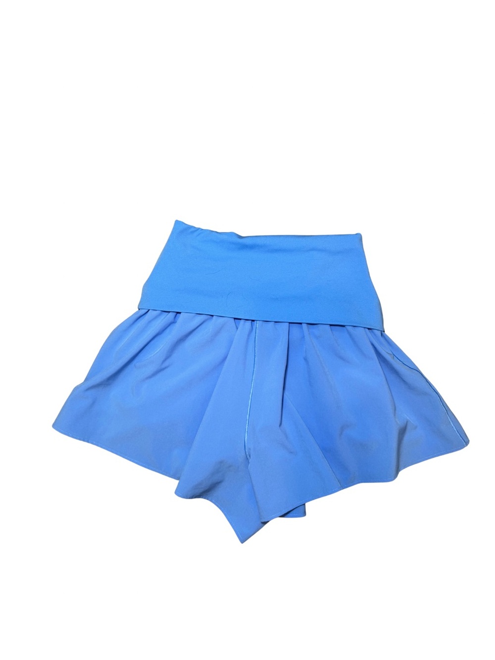 aerie Blue Athletic Flared Shorts